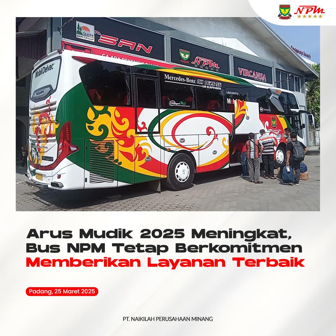 libur npm, bus npm, order bus npm
