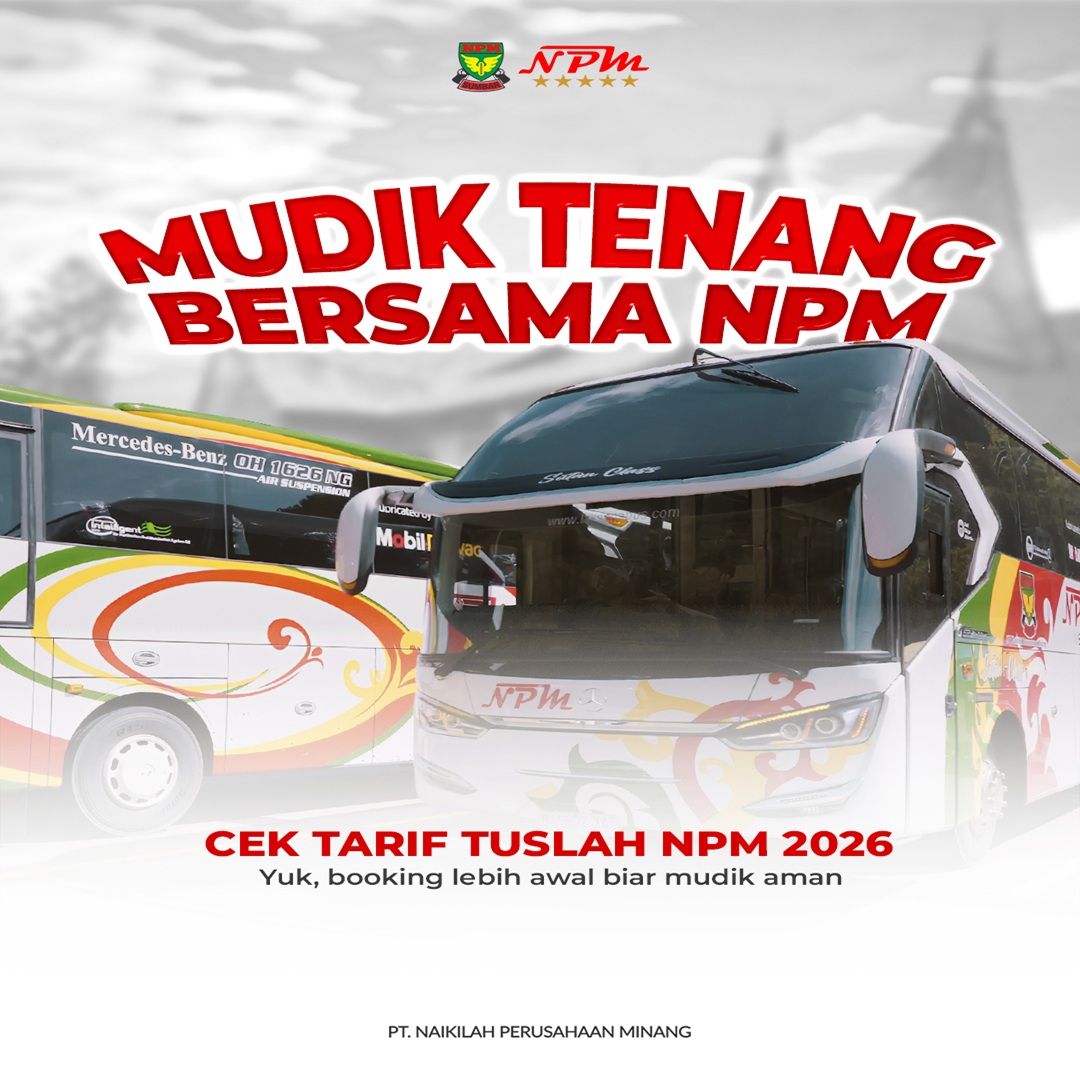 npm jambi, harga tike bus jakarta-padang, bus npm